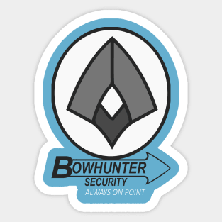 Bowhunter Security Sticker